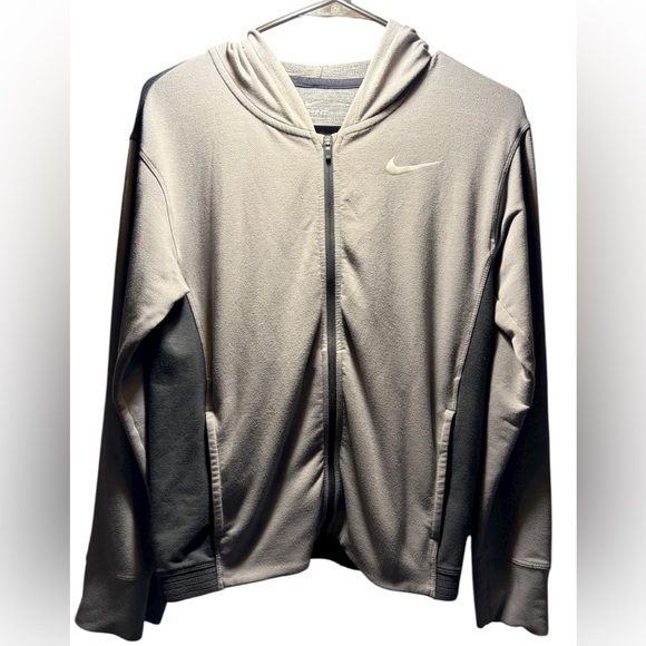 Nike Dri-FIT Heather Gray Top - Picture 1 of 5